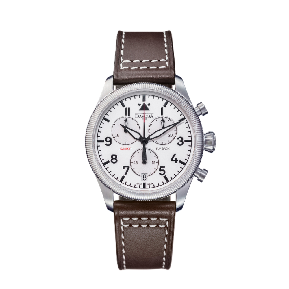 Davosa Aviator Fly Back Chronograph 162.499.15 - 42mm