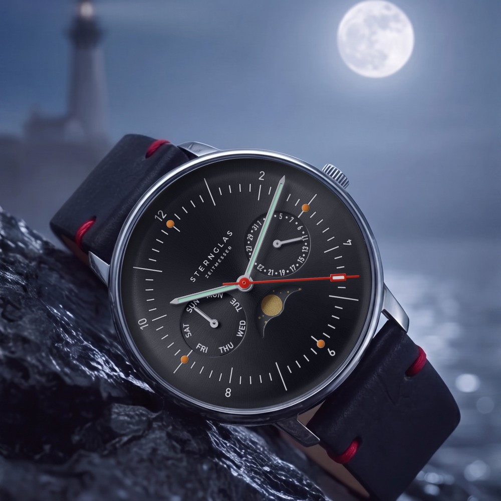Sternglas Naos Moonphase Edition Neuwerk S01-NMN03-VI29 - 38mm