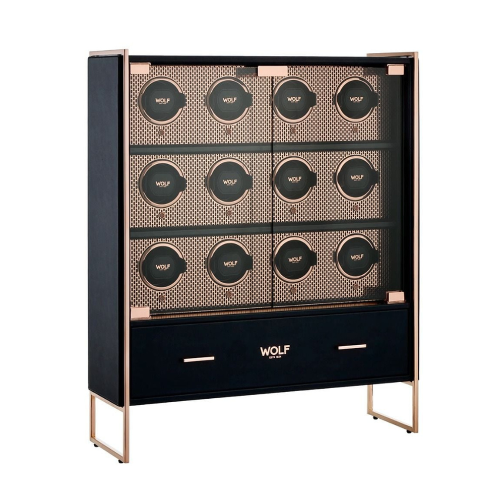 Wolf Axis 12 Piece Watch Winder Cabinet 488616