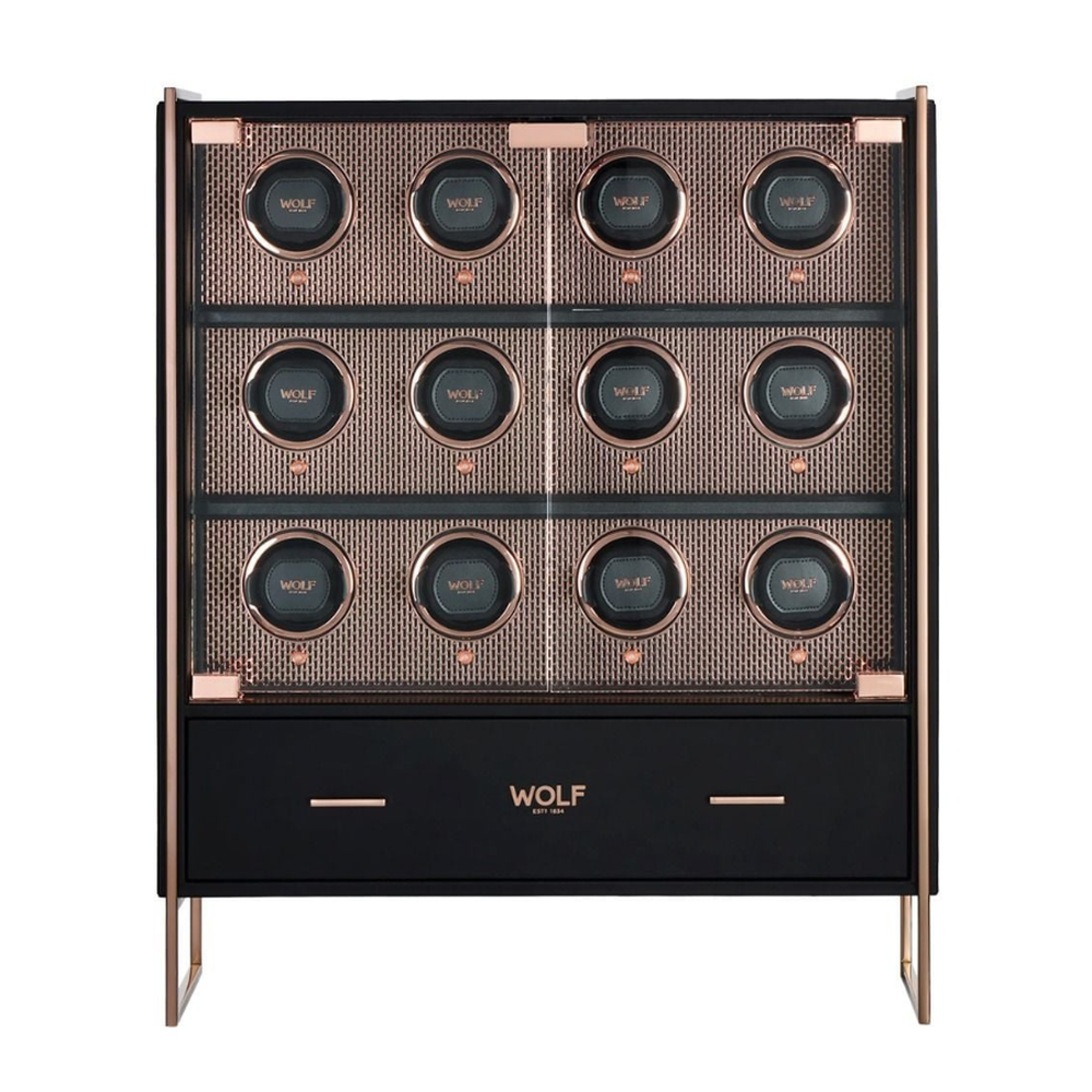 Wolf Axis 12 Piece Watch Winder Cabinet 488616