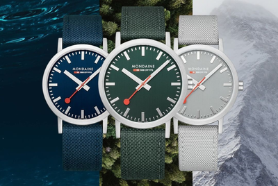 Đồng hồ Mondaine - Tự hào là thương hiệu phát triển định hướng xanh vì môi trường