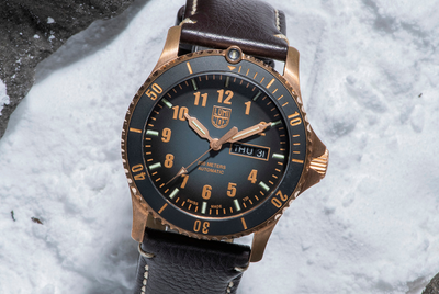 Đánh dấu sự trở lại của chất liệu Đồng cùng bộ sưu tập đồng hồ Luminox Automatic Sport Timer