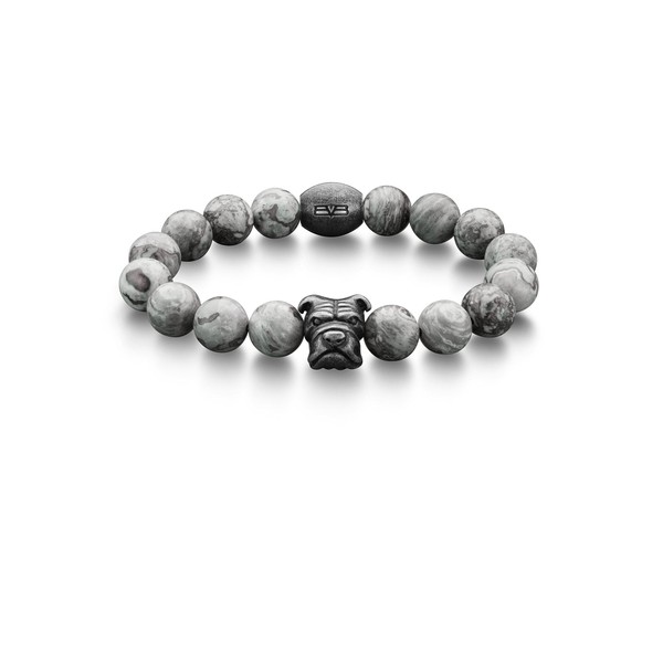 Bomberg Grey Marble Stone Bracelet JW-BRCLT-GRY.M44.3