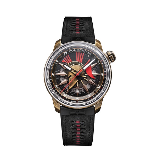 Bomberg BB-01 Automatic Spartan Red CT43APBR.31-2.11 - 43mm