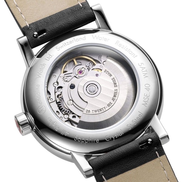 Mondaine Evo2 Automatic Black Watch MSE.40610.LB - 40mm