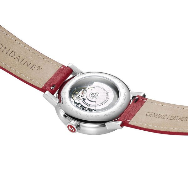 Mondaine Evo2 Automatic Red Watch MSE.40610.LC - 40mm