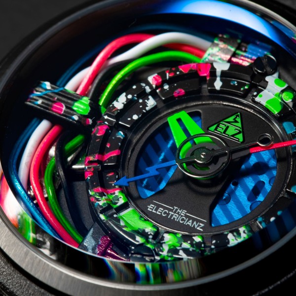 The Electricianz The Neon Z Black Limited Edition - 42mm