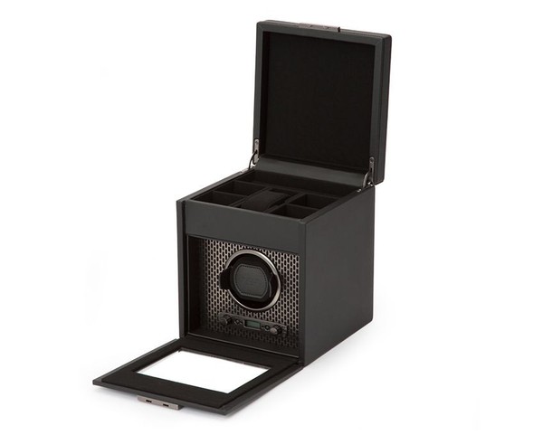 Wolf Axis Single Watch Winder With Storage 469203