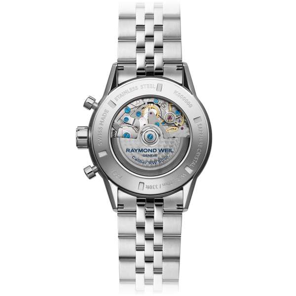 Raymond Weil Freelancer Automatic Chronograph Watch 7741-ST1-30021 - 43.5mm