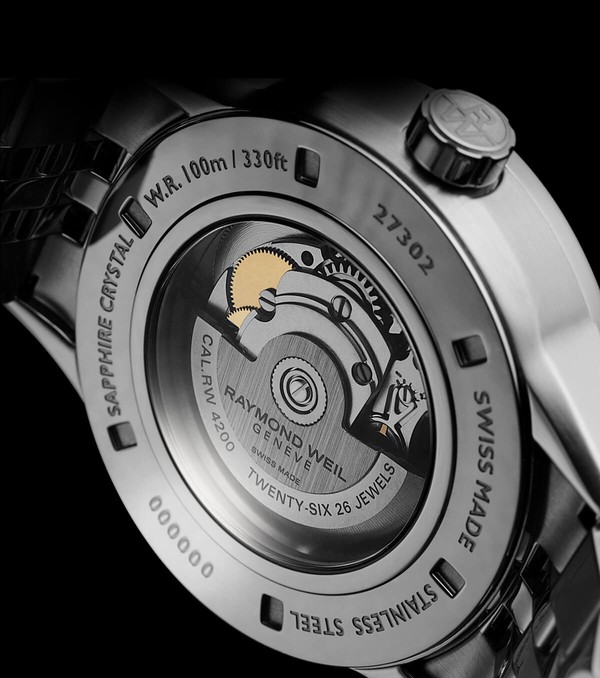 Raymond Weil Freelancer Automatic Black Dial Watch 2731-ST-20001 - 42mm