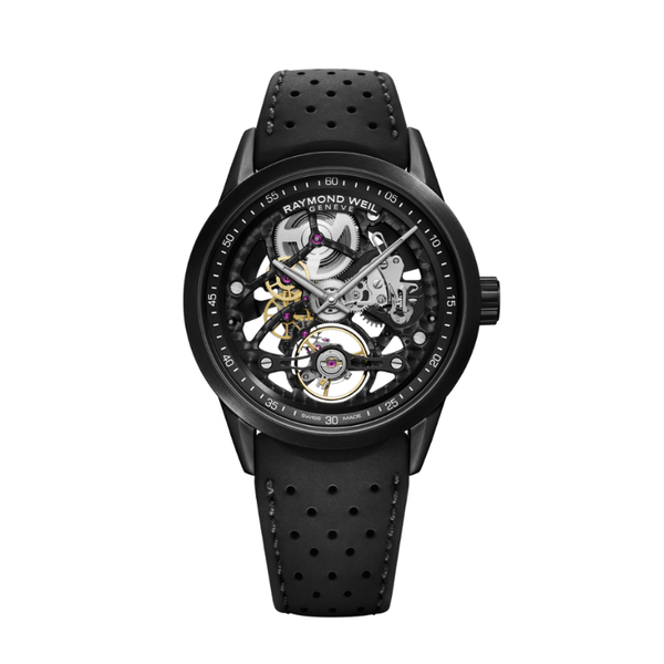 Raymond Weil Freelancer Calibre RW1212 Skeleton Automatic Black Watch 2785-BKR-20000 - 42mm