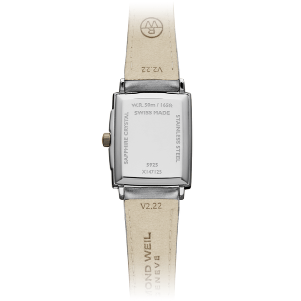 Raymond Weil Toccata Mother-Of-Pearl Dial Diamond Quartz Watch 5925-SC5-00995 - 22.6 x 28.1mm