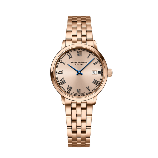 Raymond Weil Toccata Rose Gold PVD Quartz Watch 5985-P5-00859 - 29 mm