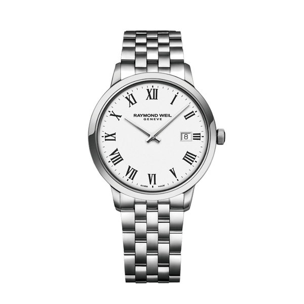 Raymond Weil Toccata Classic White Dial Quartz Watch 5485-ST-00300 - 39mm