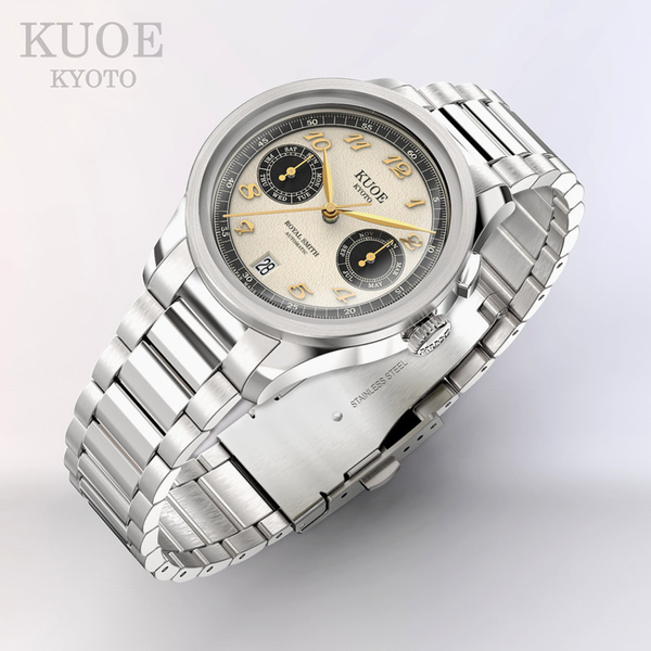 Kuoe Kyoto ROYAL SMITH 90-010 Automatic Panda x Grainy Finish Dial - 35mm