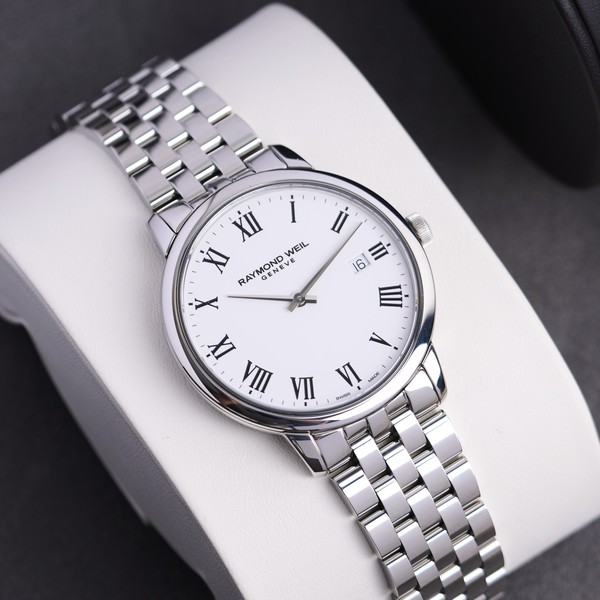 Raymond Weil Toccata Classic White Dial Quartz Watch 5485-ST-00300 - 39mm