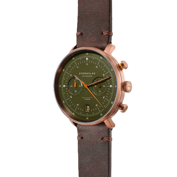 Sternglas Hamburg Chrono Dark Green S01-HC35-VI17 - 42mm