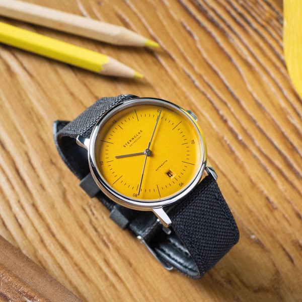 Sternglas Naos Automatic Edition Yellow S02-NAY23-NY01 - 38mm