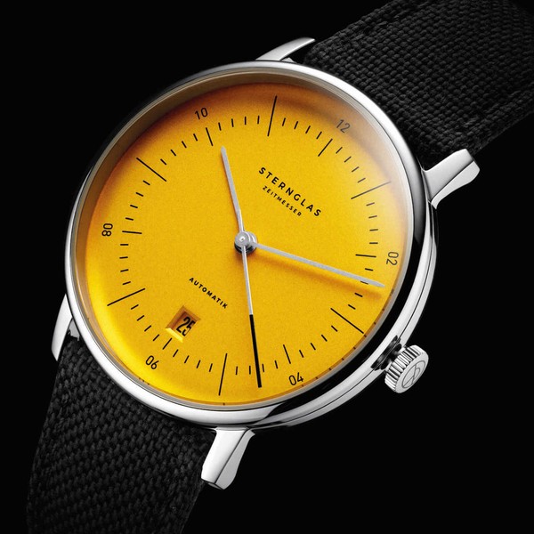 Sternglas Naos Automatic Edition Yellow S02-NAY23-NY01 - 38mm