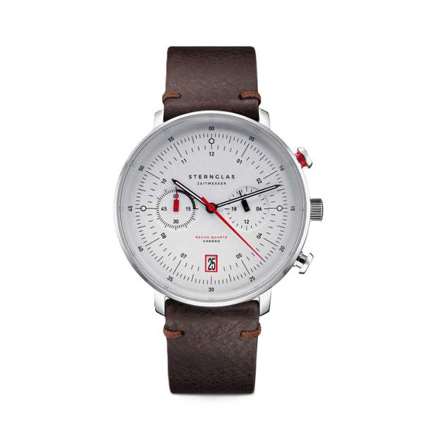 Sternglas Hamburg Chrono Mecha-Quartz Silver S01-HC10-VI11 - 42mm