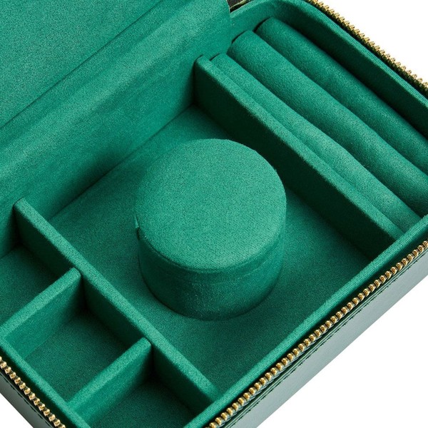 Wolf Sophia Travel Zip Case Forest Green 392212