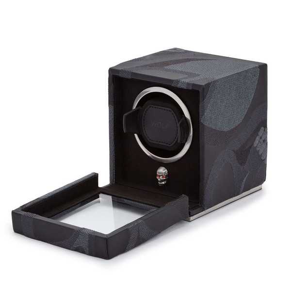 Wolf Memento Mori Single Cub Watch Winder