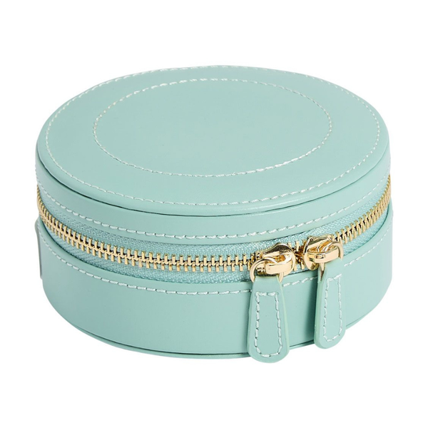 Wolf Sophia Round Zip Case Jade 392330