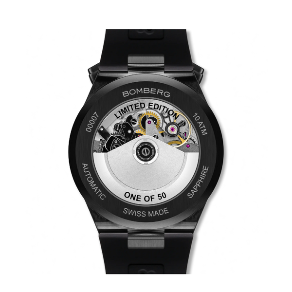 Bomberg Chrono Skull Throwback Edition Colorido Black BS45CHAPBA.24-7.12 - 44mm