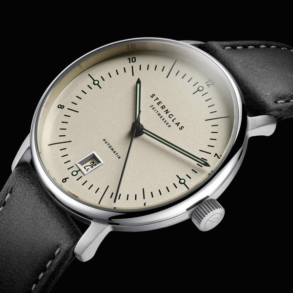 Sternglas Naos Pro Automatic Alabaster Automatic S02-NP26-BR02 - 38mm