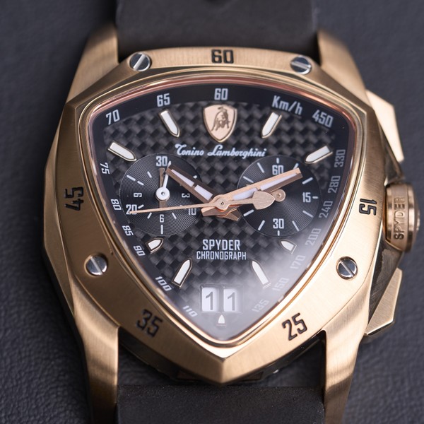 Tonino Lamborghini New Spyder Chronograph Rose Gold TLF-A13-8 - 44 x 50mm
