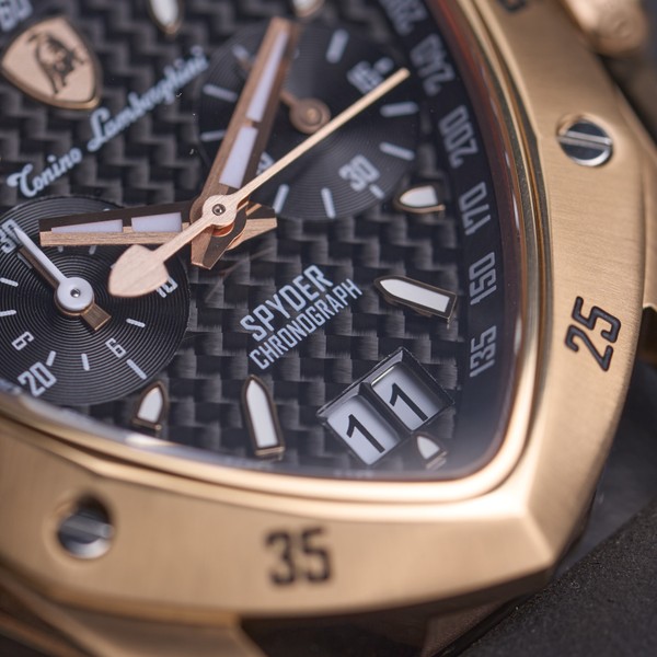Tonino Lamborghini New Spyder Chronograph Rose Gold TLF-A13-8 - 44 x 50mm