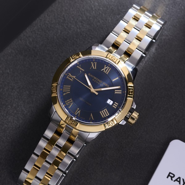 Raymond Weil Tango Classic Quartz Two-tone Gold Steel Bracelet Watch 8160-STP-00508 - 41mm