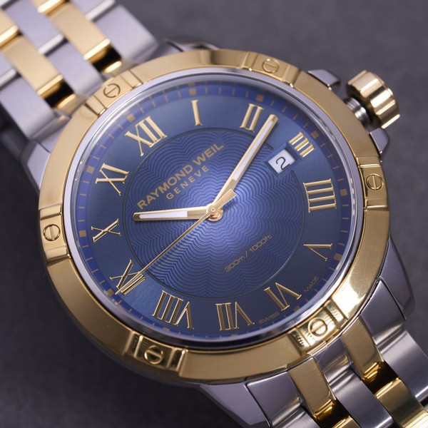 Raymond Weil Tango Classic Quartz Two-tone Gold Steel Bracelet Watch 8160-STP-00508 - 41mm