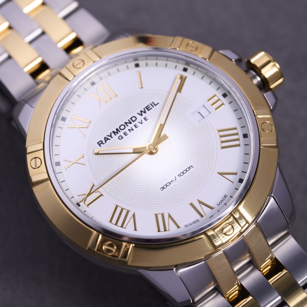Raymond Weil Tango Classic Quartz Two-tone Gold Watch 8160-STP-00308 - 41mm