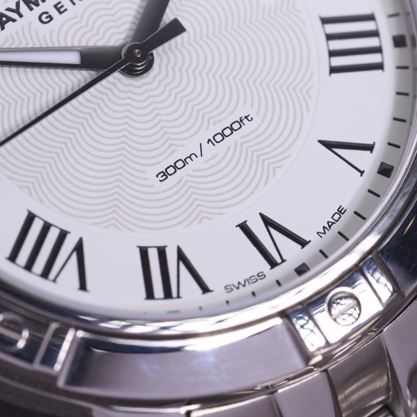 Raymond Weil Tango Classic Quartz White Dial Watch 8160-ST-00300 - 41mm