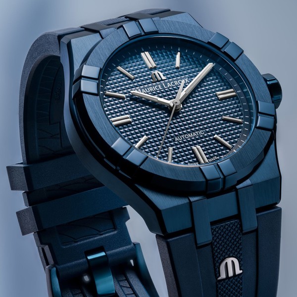 Maurice Lacroix Aikon Automatic Blue PVD Limited Edition AI6007-PVC00-430-4 - 39mm