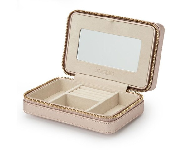 Wolf Palermo Zip Case Rose Gold 213616