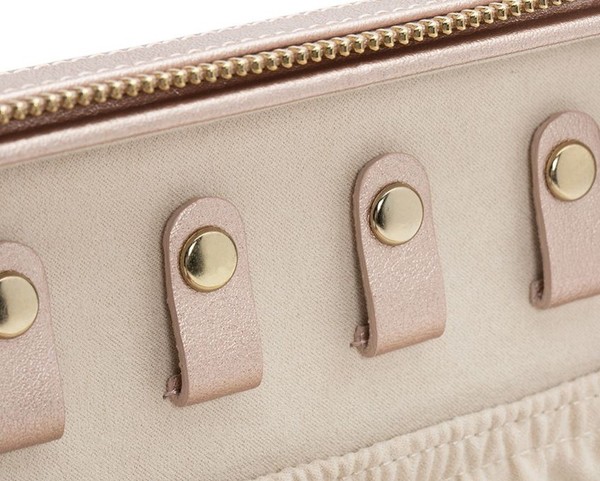 Wolf Palermo Zip Case Rose Gold 213616