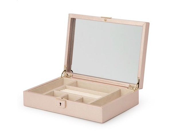 Wolf Palermo Medium Jewelry Box Rose Gold 213216
