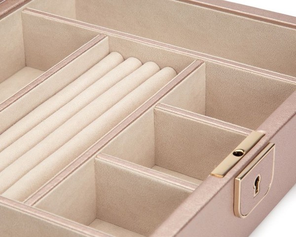 Wolf Palermo Medium Jewelry Box Rose Gold 213216