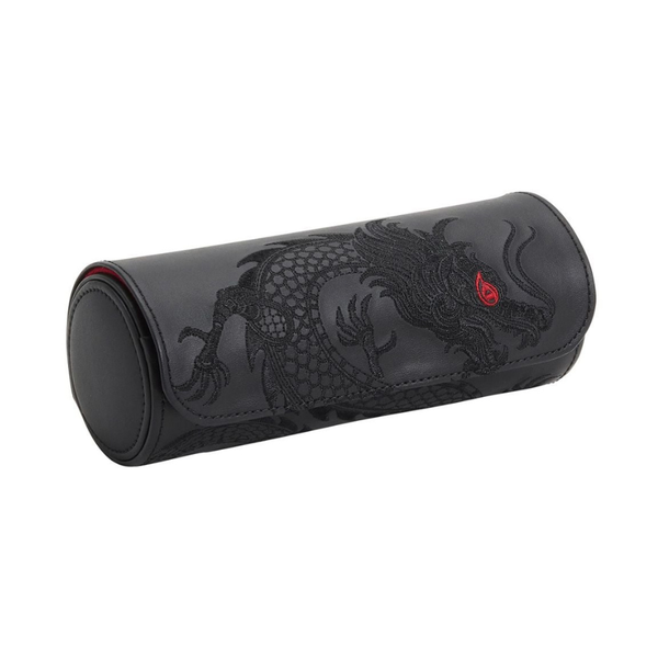 Wolf Lunar Triple Watch Roll Year of the Dragon Black 493902