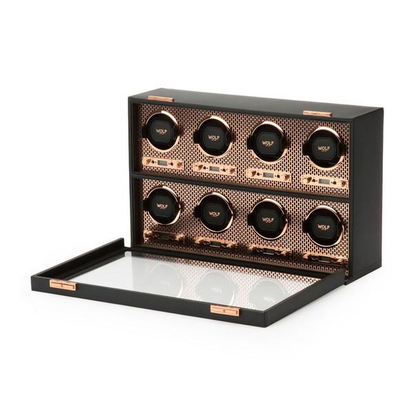 Wolf Axis 8 Piece Watch Winder Copper 469716
