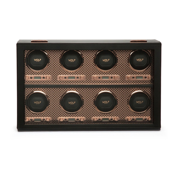 Wolf Axis 8 Piece Watch Winder Copper 469716