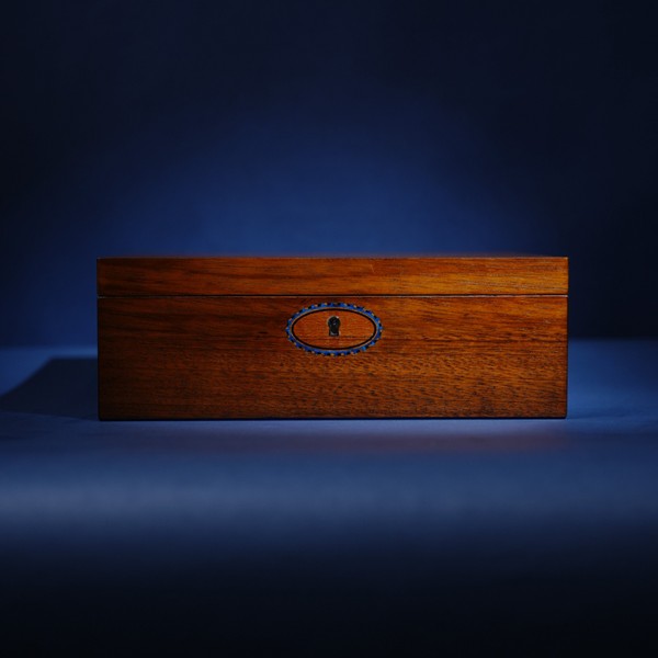 Wolf Ballet Musical Jewellery Box Swan Lake Walnut Wood 190106