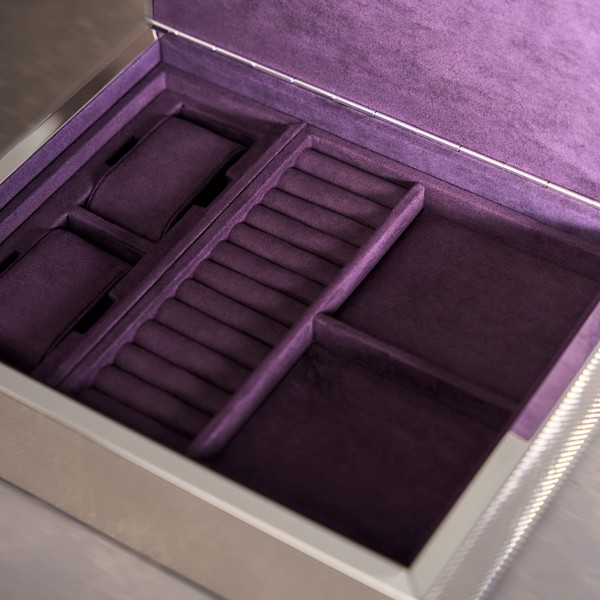 Wolf Silver Watch Jewellery and Legacy Box 190001