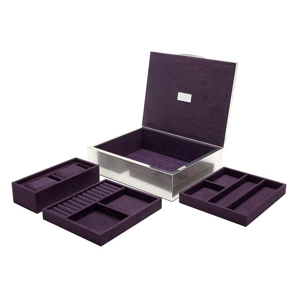 Wolf Silver Watch Jewellery and Legacy Box 190001