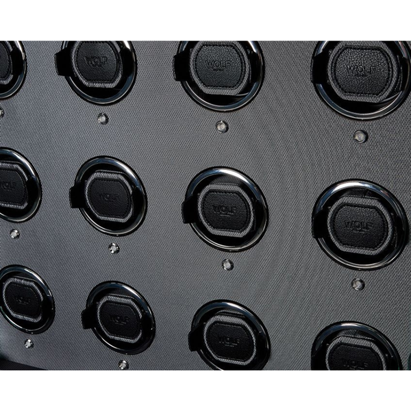 Wolf 12 Piece Watch Winder Cabinet Viceroy Black 466602