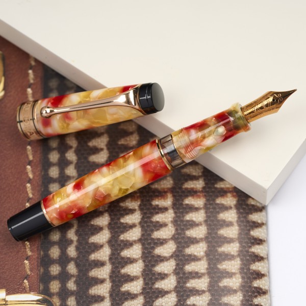 Aurora Optima Caleidoscopio Fountain Pen 996-PKG