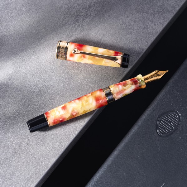 Aurora Optima Caleidoscopio Fountain Pen 996-PKG