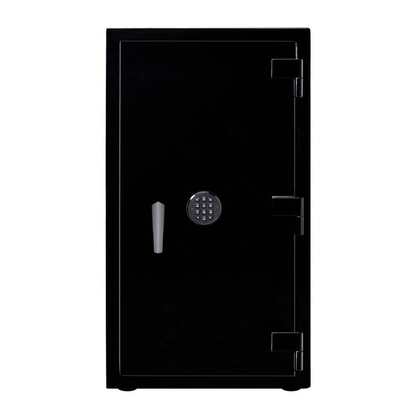 Wolf Atlas 4 Piece Winder Safe Onyx/Gunmetal 490402